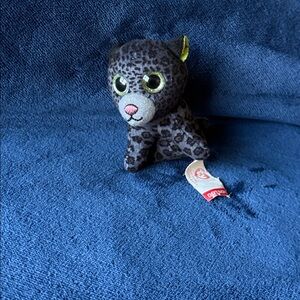 2021 Mcdonalds Ty Teenie Beanie Boos Dotson Black Jaguar 3" plush
